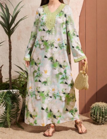 Rochie maxi Shein, verde