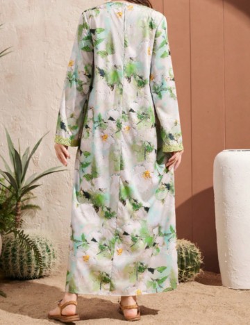Rochie maxi Shein, verde