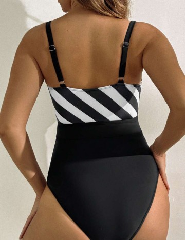 Costum de baie întreg Shein, mix culori