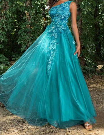 Rochie de ocazie Shein, albastru