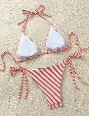Costum de baie Shein, mix culori