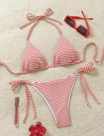 Costum de baie Shein, mix culori