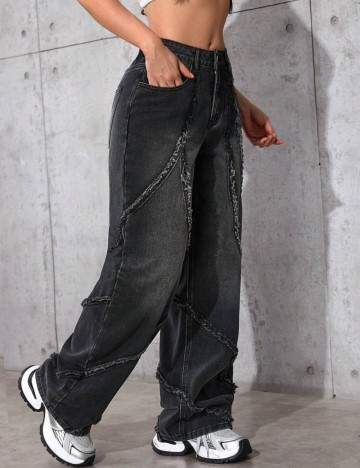 Jeans Shein, negru