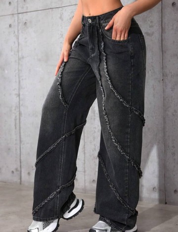 Jeans Shein, negru
