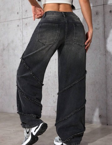 Jeans Shein, negru