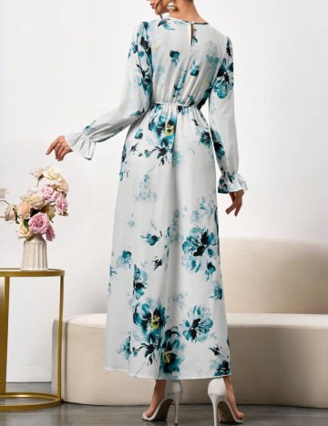 Rochie maxi Shein, floral print