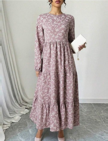 Rochie maxi Shein, floral print
