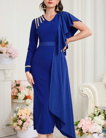 Rochie midi Shein, albastru