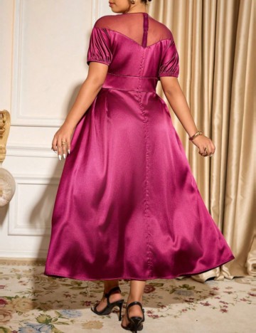 Rochie maxi Shein Curve+, mov