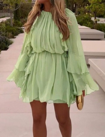 Rochie mini Shein, verde