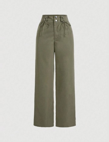 Pantaloni Shein, verde