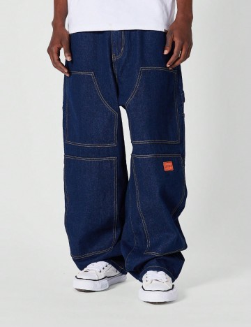 Jeans Shein, albastru