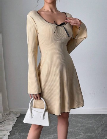 Rochie mini Shein, bej