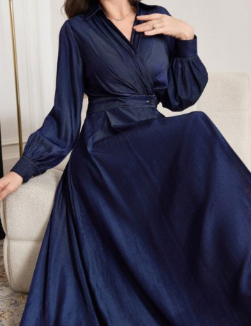 Rochie maxi Shein, albastru