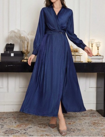 Rochie maxi Shein, albastru