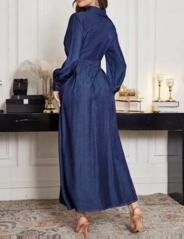 Rochie maxi Shein, albastru