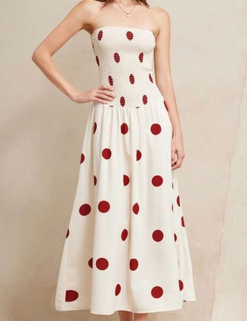 Rochie midi Shein, crem