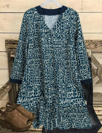 Rochie midi Shein, mix culori