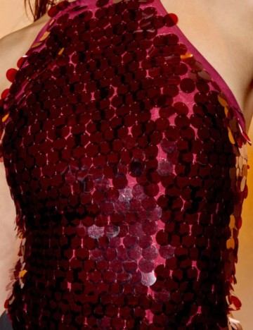 Top Missguided by Shein, vișiniu