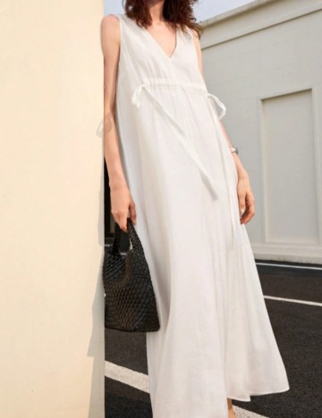 Rochie maxi Shein, alb