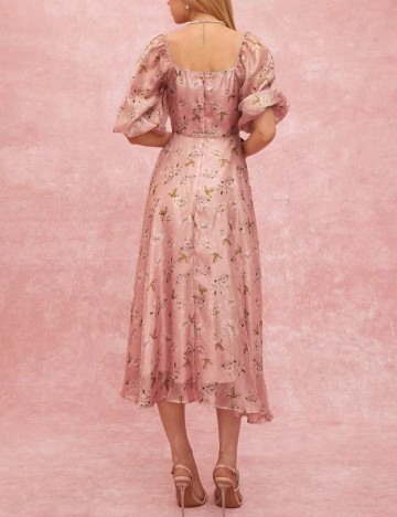 Rochie midi Shein, floral print