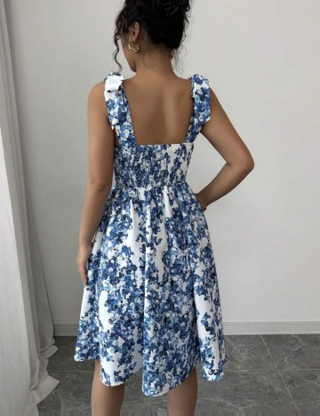 Rochie midi Shein, mix culori