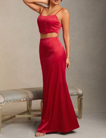 Rochie maxi Shein, roșu