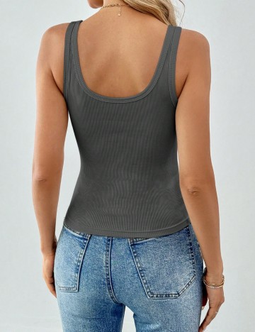 Top Shein, gri