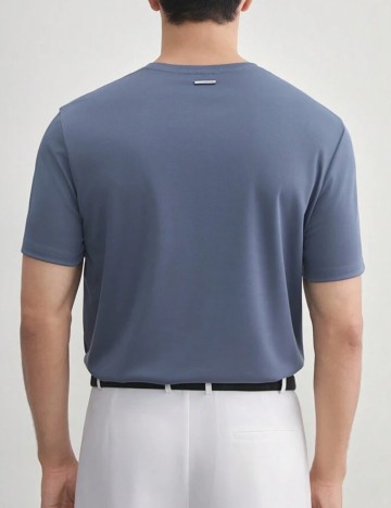 Tricou MANFINITY by Shein, albastru