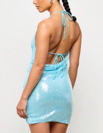 Rochie mini Shein, albastru