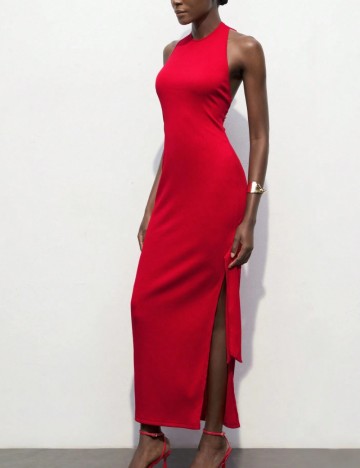 Rochie maxi Shein, roșu