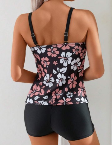 Costum de baie Shein, mix culori