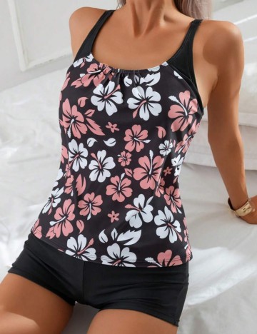 Costum de baie Shein, mix culori