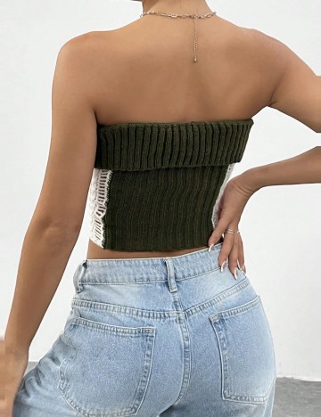 Top Shein, mix culori