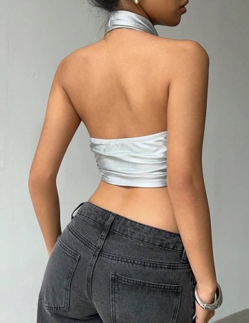 Top Shein, gri