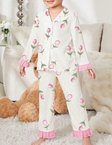 Compleu pijamale Shein, mix culori