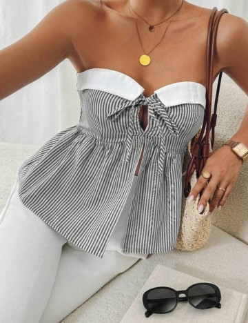 Top Shein, mix culori