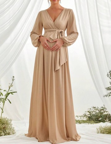 Rochie maxi Shein, bej