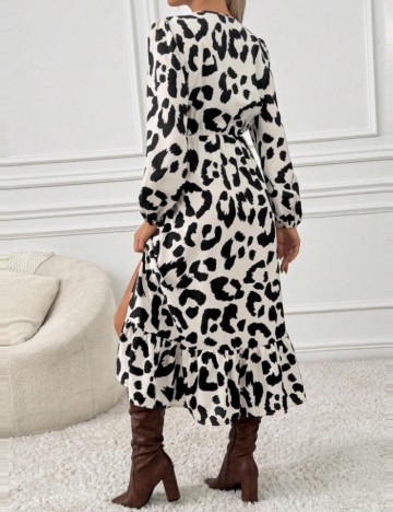 Rochie midi Shein, mix culori