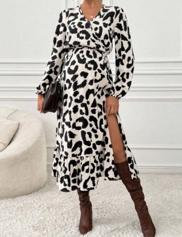 Rochie midi Shein, mix culori