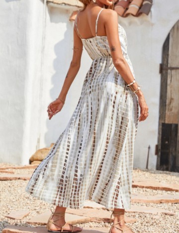Rochie maxi Shein, mix culori