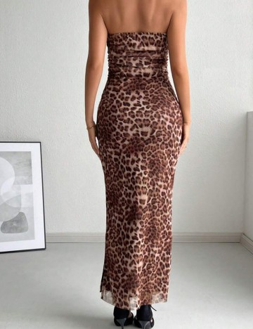 Rochie maxi Shein, mix culori