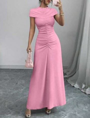 Rochie maxi Shein, roz