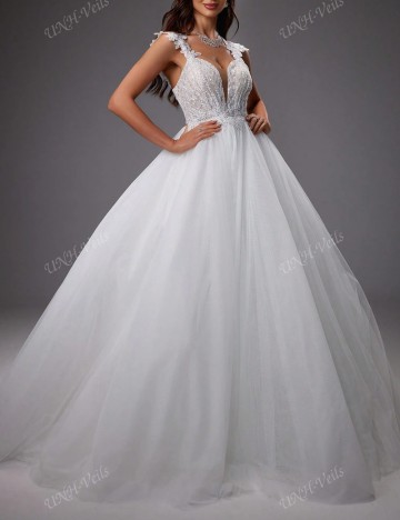 Rochie de ocazie și bridal Shein, alb