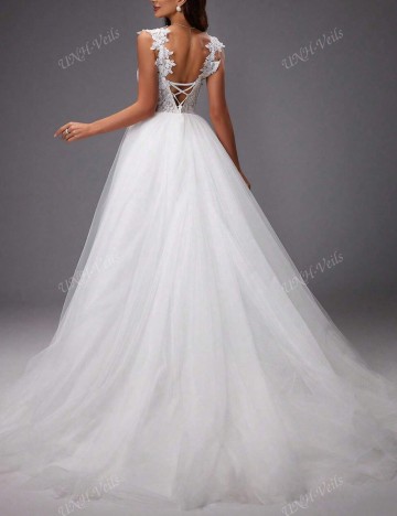 Rochie de ocazie și bridal Shein, alb