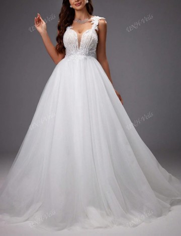 Rochie de ocazie și bridal Shein, alb