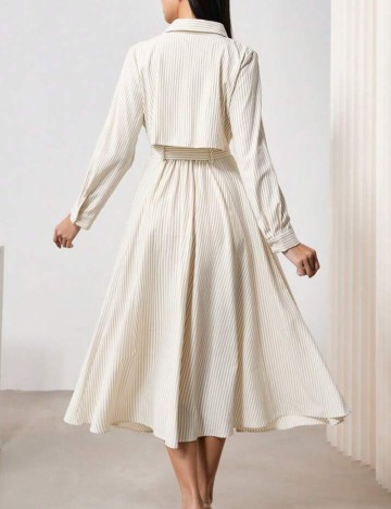 Rochie tip cămașă Shein, mix culori