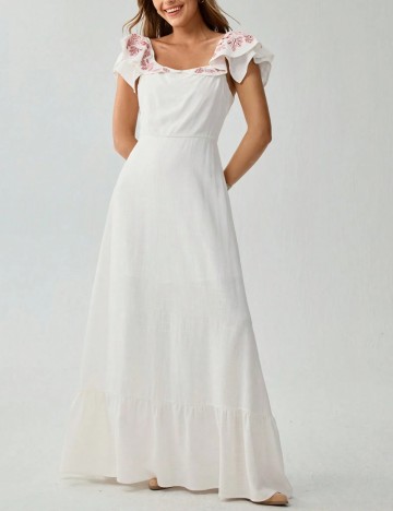 Rochie maxi Shein, alb