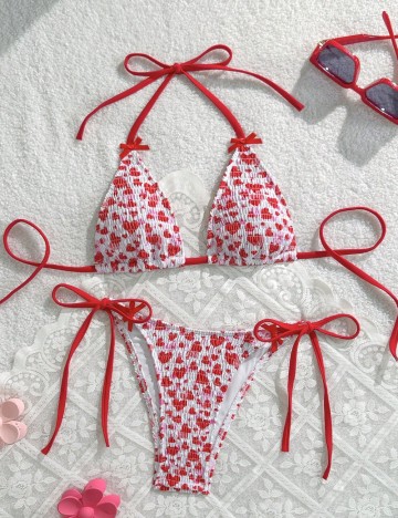 Costum de baie Shein, mix culori