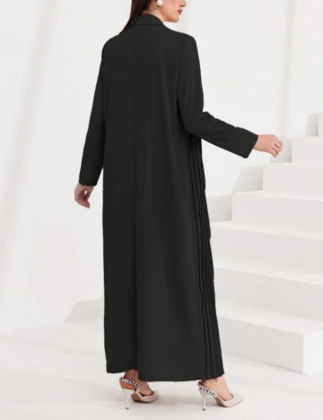 Cardigan lung Shein, negru